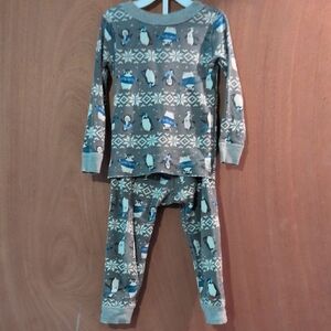 3T Penguin Pajama Set